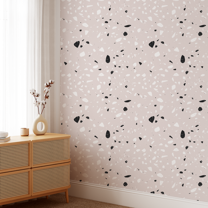 Kaleiope Studio Muted Boho Terrazzo Removable Wallpaper | Urban Outfitters